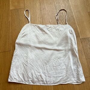Reformation White Tank Top